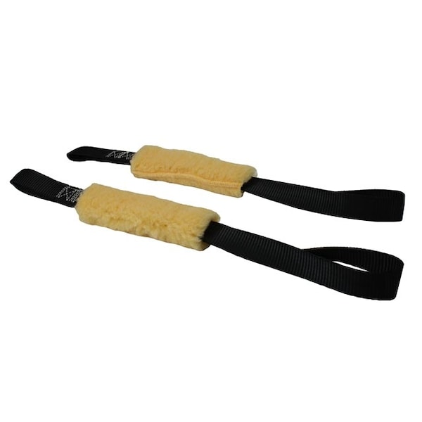 Soft Tie Straps w/ Plush Covers, PK2